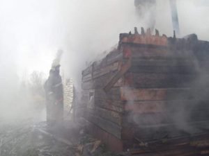 пожар в Большевике