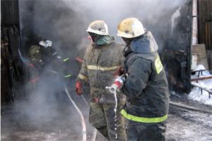 пожар в Советске