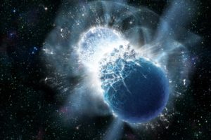 сближения и столкновения двух нейтронных звезд