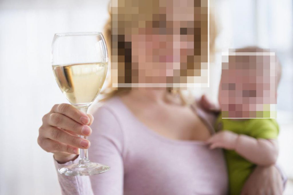 пьяная мать