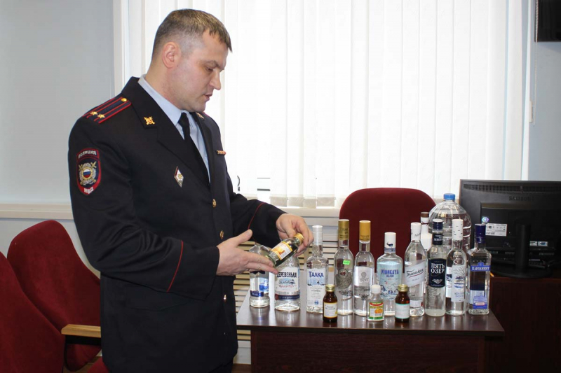 изъятие алкоголя