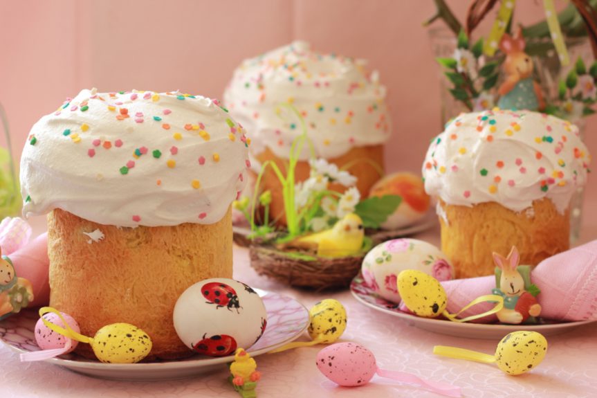 Пасхальных куличей