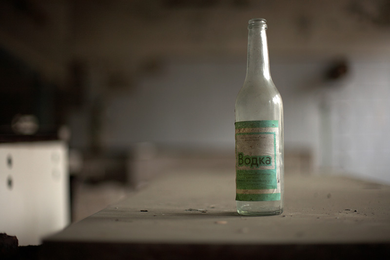 бутылка водки