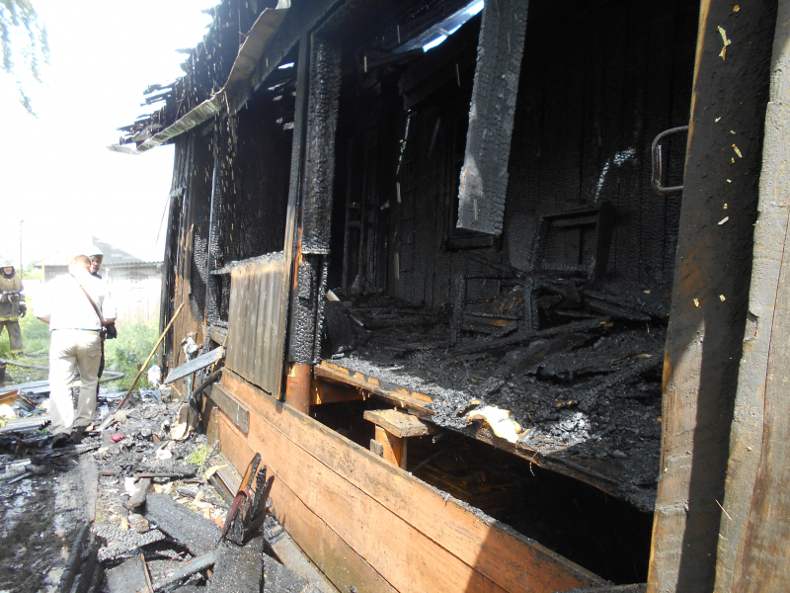 после пожара Яранск