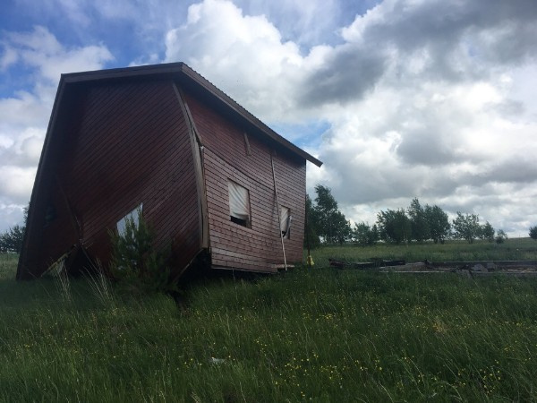 сдуло дом Лебяжье