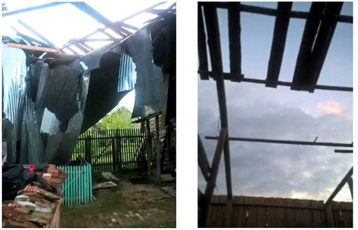 ураган в Шурме Уржумский район