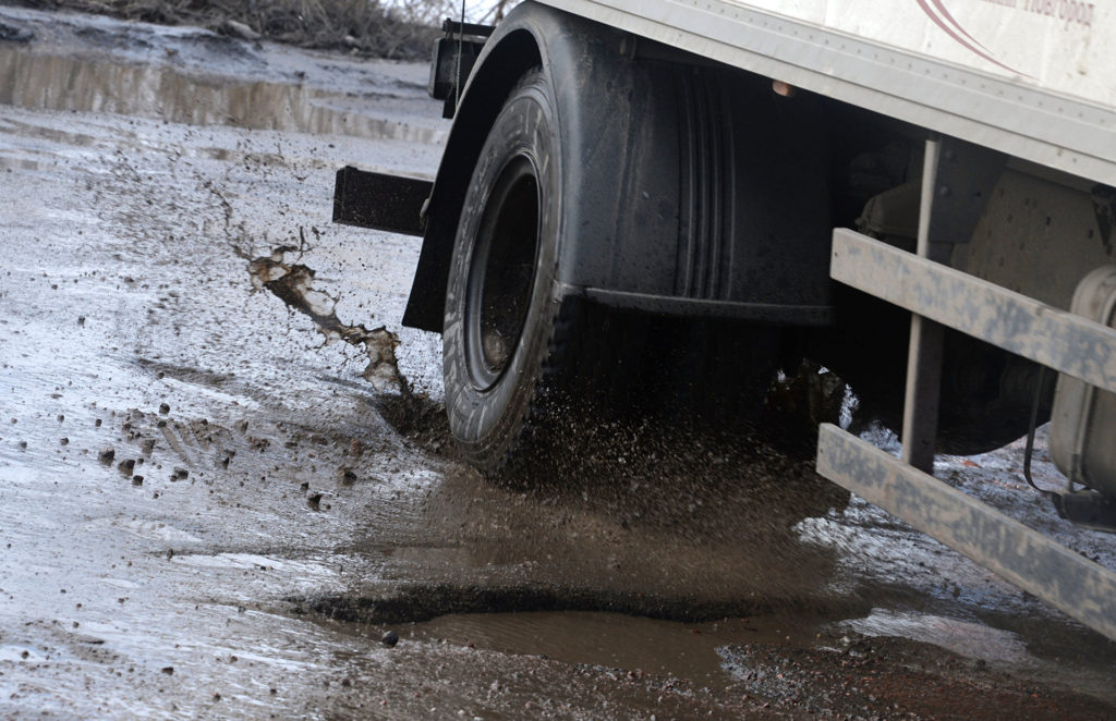 ямы на дороге