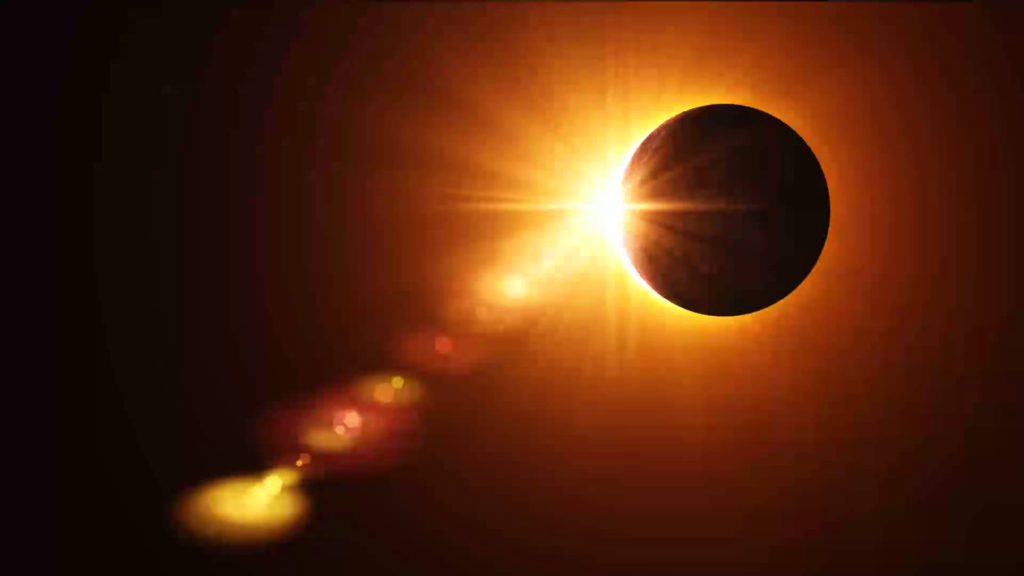 солнечное затмение