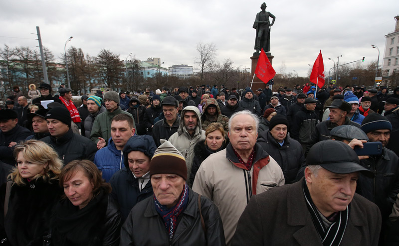 Социологи заявляют о резком росте протестов в России