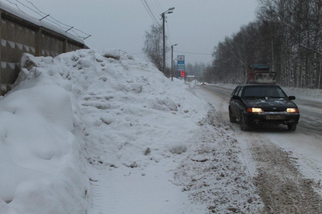 ОНФ в праздничные дни будет принимать сообщения о некачественной очистке дорог