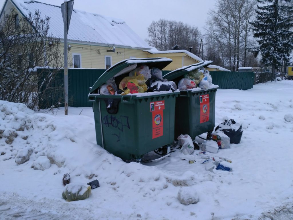 на тему вывоза мусора