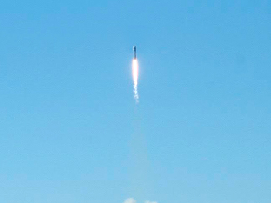 В Кировской области запущена первая в России частная ракета