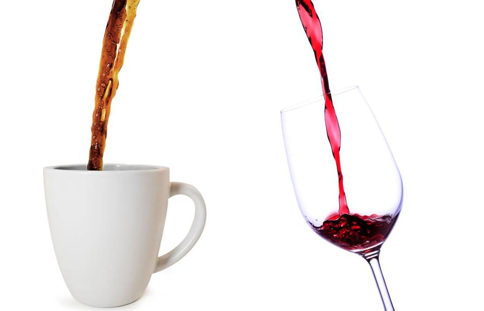Вино и кофе благотворно влияет на кишечник