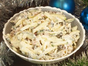 Рецепт салата "Зимняя сказка"