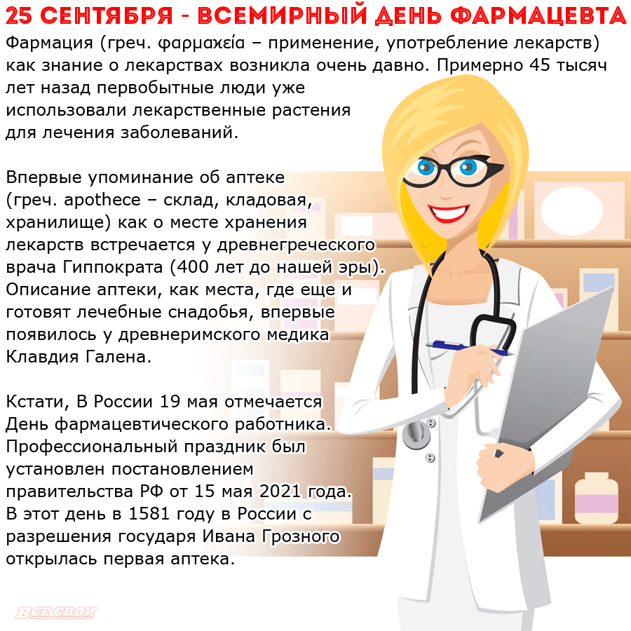 Фармацевт это медицинский работник