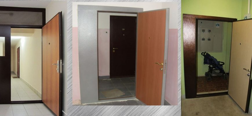 За установку второй двери в тамбуре грозит штраф