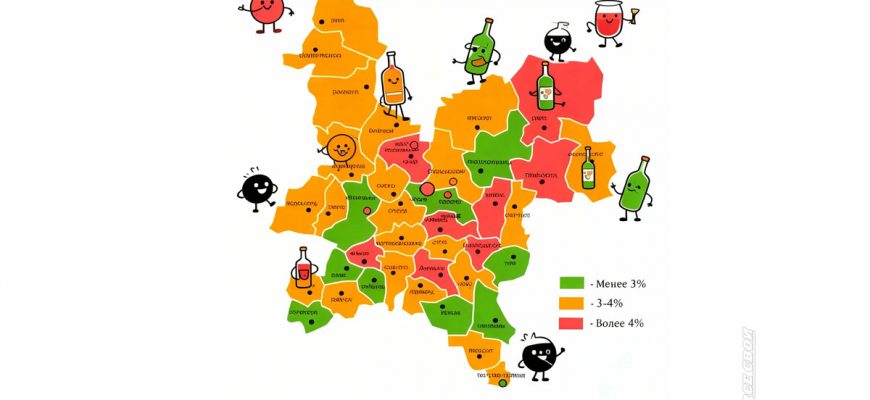 2 раза в неделю и чаще: Названы самые "пьющие" районы Кировской обл