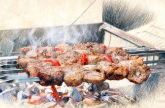 Правила пожарной безопасности при жарке шашлыка