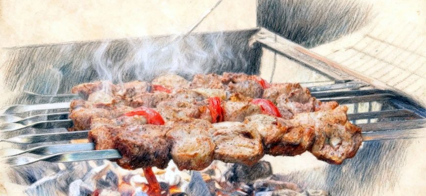 Правила пожарной безопасности при жарке шашлыка