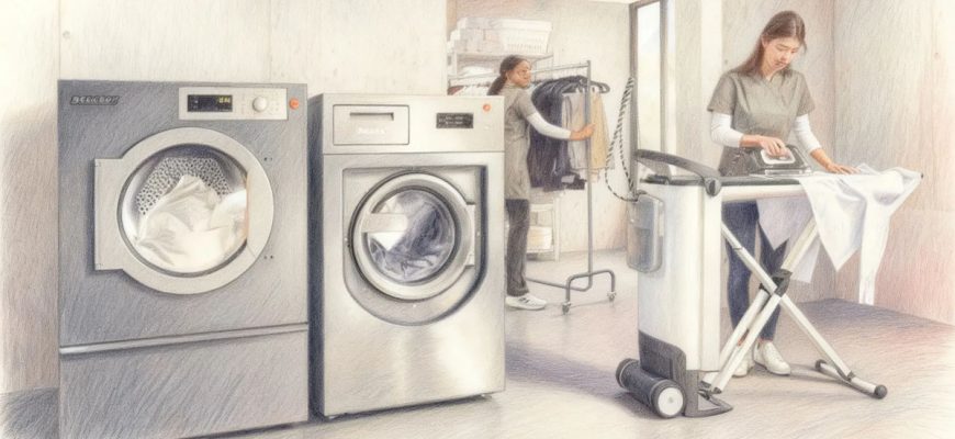 Сушильная машина для белья промышленная