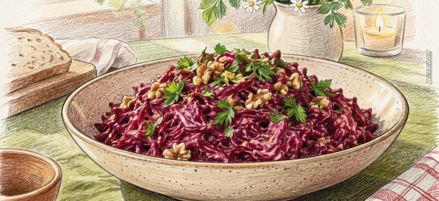 Как сделать салат из свеклы ещё вкуснее