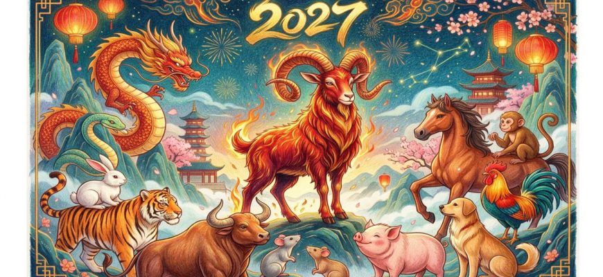 Прогноз для всех 12 знаков восточного гороскопа на 2027 - год Козы